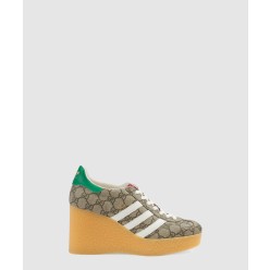 구찌 x 아디다스 웨지 가젤 스니커즈 725655