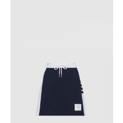 클래식 포 스트라이프 니트 미니 스커트