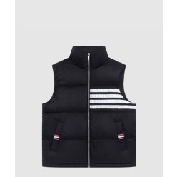 민소매 다운 재킷