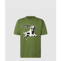 쇼트 슬리브드 코튼 크루넥