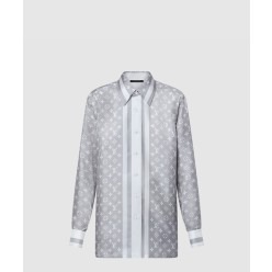 모노그램 풀라 파자마 셔츠