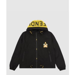 로고 집업 자켓