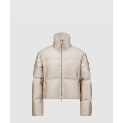 메탈릭 쇼트 다운 재킷