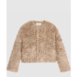 느 모헤어 부클레 가디건 베스트