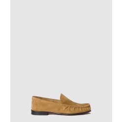 로고가 새겨진 스웨이드 로퍼 5D499E