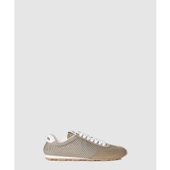 메쉬 및 스웨이드 플룸 스니커즈 5E388E