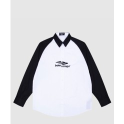 로고 래글런 셔츠