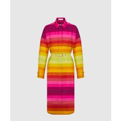 벨트 셔츠 드레스