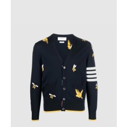 메리노 버드앤비 가디건