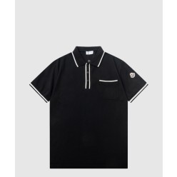 로고 패치 코튼 폴로 셔츠