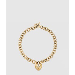 풀하트 핀 목걸이