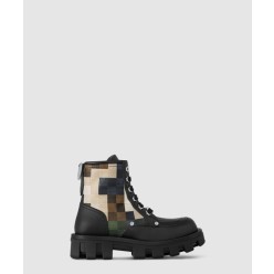 체커 컴뱃 부츠 1ACNEX