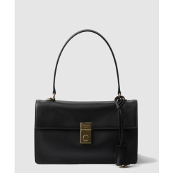 소프트 사운드 미디엄 가죽 숄더백 1BN023