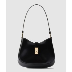 클레오 브러쉬드 가죽 숄더백 1BC169