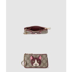 고양이 디테일의 GG 키 케이스 818768