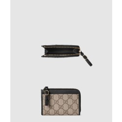 GG 엠블럼 지퍼 카드 케이스 821804