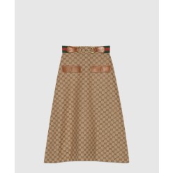 GG 캔버스 스커트