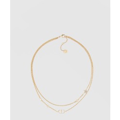 Petit CD 더블 목걸이 N1155