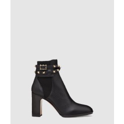 Rockstud 송아지 가죽 부츠 ZW2S0P