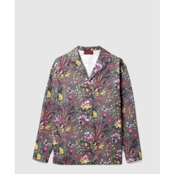 프린트 코튼 포플린 셔츠