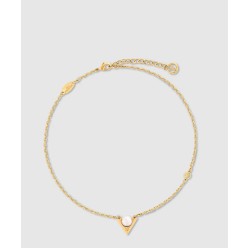 V 포 비통 펄 앤드 메탈 목걸이 M02374