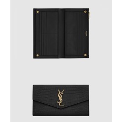 업타운 라지 크로커다일 지갑 582124