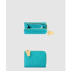 LV x TM 엠보 소가죽 지갑 M13801