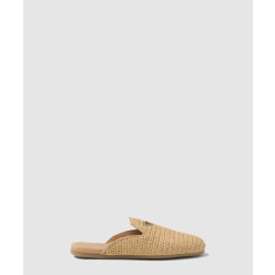 우븐 패브릭 뮬 2S2984