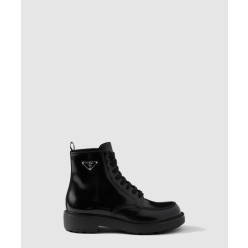 브러쉬드 가죽 부츠 2TG220