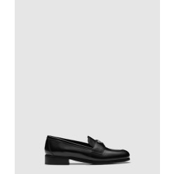 브러시드 가죽 로퍼 1D902M