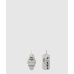 앤티크 실버에 태그 귀걸이 748070