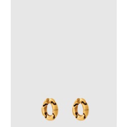 인그레이빙 로고 후프 귀걸이 741590