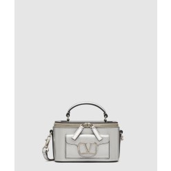 로코 메탈릭 카프스킨 미니 숄더백