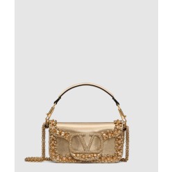 Locò 크리스털 장식 숄더백