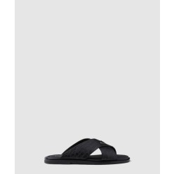 악어 가죽 크로스 샌들 2X3081