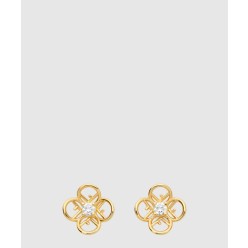 꽃 모양  이어링 8AK546