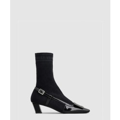 벨 비비에르 페이턴트 레더 삭스 부츠 0063