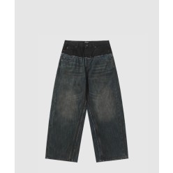 컷 업 배기 팬츠