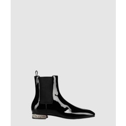 에나멜 스파이크 부츠 3220228