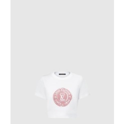 스탬프 크롭 톱