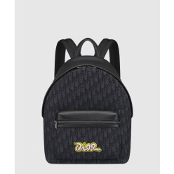 Rider 2.0 DIOR AND KAWS 지퍼 백팩 1ESBA