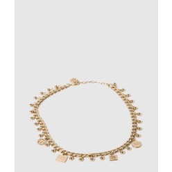 메탈 및 인조 진주 목걸이  5IC120