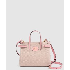 가라바니 앙티브 카룽 디테일 캔버스 스몰 쇼퍼백