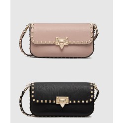 가라바니 락스터드 그레이니 카프스킨 숄더백