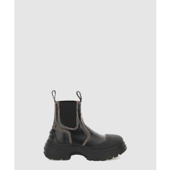 청키솔 스티치 디테일 첼시 부츠 T8013