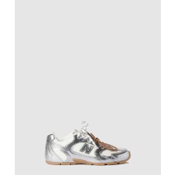 530 SL 메탈릭 가죽 및 메쉬 스니커즈 5E165E