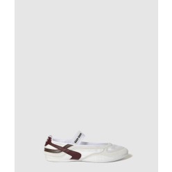 김나지움 기능성 소재 및 스웨이드 발레리나 5F427E