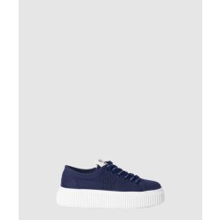 로고 장식 데님 스니커즈 5E389E