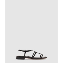 페이턴트 레더 헤링본 샌들 5X896D