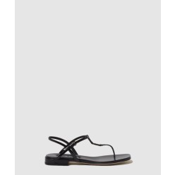 페이턴트 레더 헤링본 샌들 5Y895D